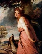 Lady Hamilton as a Bacchante. George Romney